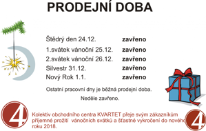 Vánoční prodejní doba