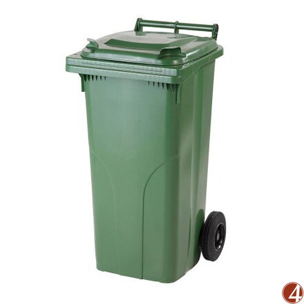 Popelnice plastová 120l zelená