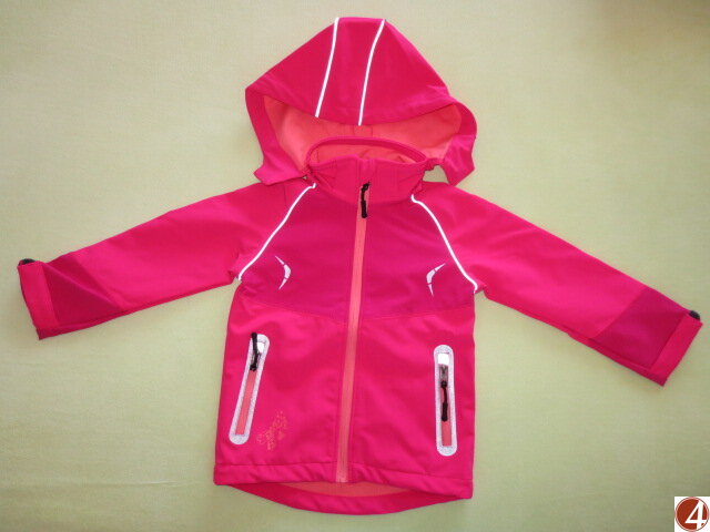 Bunda softshell dětská v.92/98 se síťovinou Bunda softshell dětská v.92/98 se síťovinou