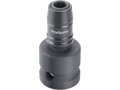 Adaptér rázový 1/2" čtyřhran na hroty 1/4", Quick-Lock, CrMoV