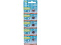 Baterie alkalické, 5ks, 1,5V (LR54, LR1130)