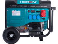 Elektrocentrála benzínová 13HP/5,5kW/6,8kVA (400V), 2x2,2kW (230V), elektrický start, podvozek