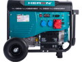 Elektrocentrála benzínová 15HP/6,8kW/8,5kVA (400V), 5,5kW (230V), elektrický start, podvozek