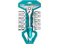 Hlavice nástrčné 1/2", sada 12ks, industrial, CrV