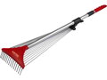 Hrábě nastavitelné s teleskopickou násadou, délka 80-158cm, šířka 18-59cm