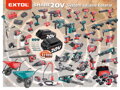 Hřebíkovačka/sponkovačka aku SHARE20V, 20V Li-ion, bez baterie a nabíječky