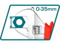 Klíč elektrikářský nastavitelný, 250mm, 1000V, industrial