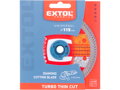 Kotouč diamantový řezný, turbo Thin Cut, suché i mokré řezání, O 115x22,2x1,2mm