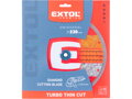 Kotouč diamantový řezný, turbo Thin Cut, suché i mokré řezání, O 230x22,2x2mm