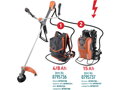 Křovinořez aku 60V, 42cm, BRUSHLESS, bez baterie a nabíječky