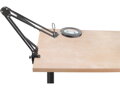Lampa stolní s lupou, USB napájení, 1300lm, 3 barvy světla, 5x zvětšení