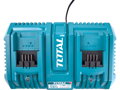 Nabíječka pro 2 baterie, 20V Li-ion, industrial