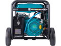 REPAS elektrocentrála benzínová a plynová (LPG/NG) 17HP/8,2kW/10,2kVA (400V), 6,5kW (230V), elektrický start, dálkové ovládání, podvozek