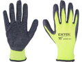 Rukavice nylonové, bezešvé, polomáčené v latexu, velikost 10"