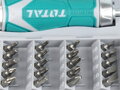 Šroubovák ráčnový s ořechy a hroty, sada 33ks, industrial