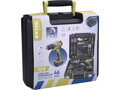 Vrtací šroubovák aku, BRUSHLESS, 12V Li-ion s nářadím, sada 46ks