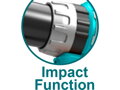 Vrtací šroubovák aku s příklepem, Brushless, 2000mAh, industrial