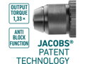 Vrtací šroubovák aku s příklepem SHARE20V, BRUSHLESS, 20V Li-ion, bez baterie a nabíječky