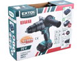 Vrtací šroubovák aku s příklepem SHARE20V, BRUSHLESS, 20V Li-ion, bez baterie a nabíječky