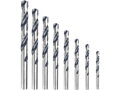 Vrtáky do kovu, sada 8ks, HSS