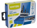 Vrtáky stupňovité, sada 3ks, O 4-12/1mm, O 4-20/2mm, O 4-32/2mm