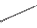 Vrták SDS PLUS příklepový do betonu, O 28x600mm, SK