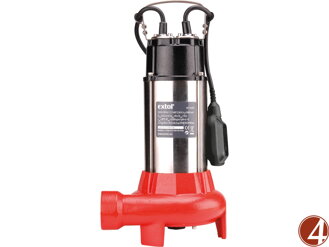 čerpadlo ponorné kalové s řezacím nožem, 1100W, 16200l/hod=270l/min