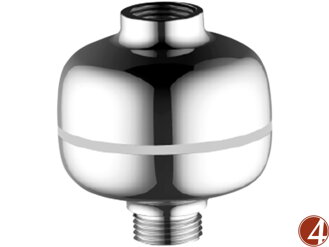 Filtr sprchový + vložka s aktivním uhlíkem, 1/2"