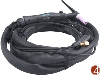 Hořák TIG, 10-25, 4m kabel, 5,5m hadice