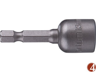 Klíč nástrčný magnetický 1/4" stopka, 13x48mm, CrV