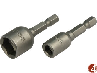 Klíč nástrčný magnetický, stopka 1/4", 6x48mm, S2