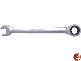 Klíč ráčnový očkoplochý, 72 zubů, 15mm