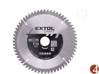 Kotouč pilový s SK plátky, O 210x2,4x30mm, 60T