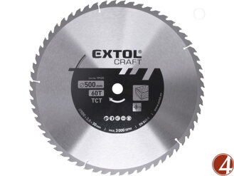Kotouč pilový s SK plátky, O 500x3,8x30mm, 60T