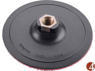 Nosič brusných výseků - M14, suchý zip, O 125mm