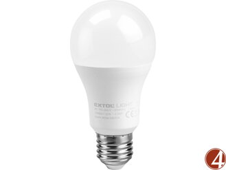 žárovka LED klasická, 9W, 800lm, E27, teplá bílá