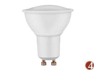 žárovka LED reflektorová, 4W, 320lm, GU10, teplá bílá