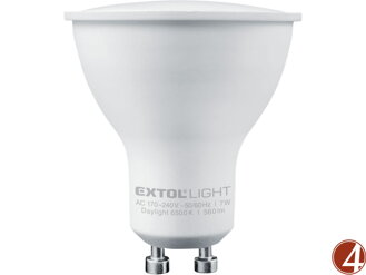 žárovka LED reflektorová, 7W, 560lm, GU10, denní bílá