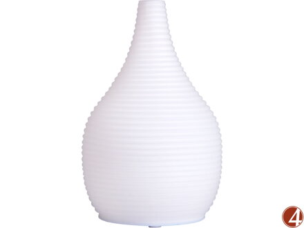 Aroma difuzér SNOWY - SNĚŽNÝ, osvěžovač a zvlhčovač vzduchu, mléčné sklo, USB