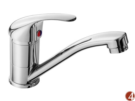 Baterie dřezová stojánková, ramínko 15cm, 35mm, chrom Baterie dřezová stojánková, ramínko 15cm, 35mm, chrom