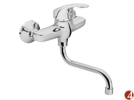 Baterie umyvadlová/dřezová, 100mm, ram. 20cm, 40mm, SEDAL, chrom Baterie umyvadlová/dřezová, 100mm, ram. 20cm, 40mm, SEDAL, chrom