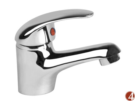 Baterie umyvadlová stojánková, ramínko 9cm, 35mm, chrom