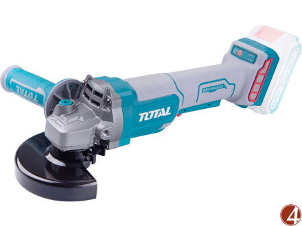 Bruska úhlová AKU, 115mm, brushless, 20V Li-ion, bez baterie a nabíječky