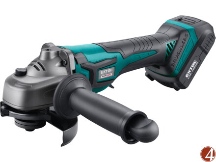 Bruska úhlová aku SHARE20V, 125mm, BRUSHLESS, 20V Li-ion, 2000mAh Bruska úhlová aku SHARE20V, 125mm, BRUSHLESS, 20V Li-ion, 2000mAh