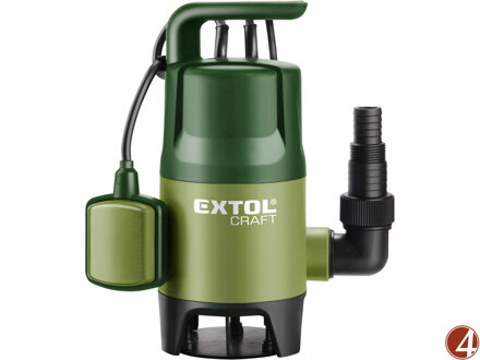 čerpadlo na znečištěnou vodu, 400W, 7500l/hod