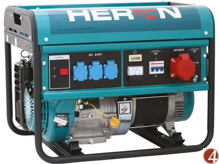 Elektrocentrála benzínová 13HP/6,0kW (400V) 2,2kW (230V)