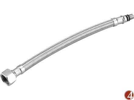 Hadice tlaková pro teleskopické baterie, M8 x M15, 150mm Hadice tlaková pro teleskopické baterie, M8 x M15, 150mm