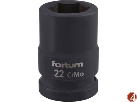 Hlavice nástrčná rázová 3/4", 22mm, L 52mm