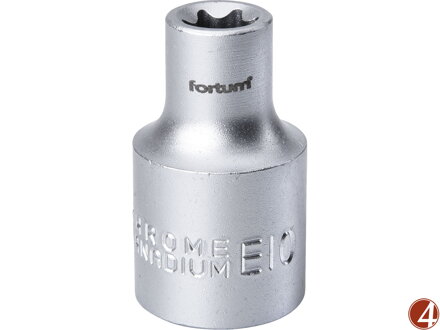 Hlavice nástrčná vnitřní TORX 1/2", E 10, L 38mm