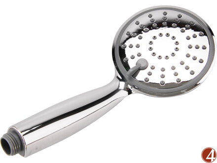 Hlavice sprchová, 3 funkce, 110mm, chrom Hlavice sprchová, 3 funkce, 110mm, chrom